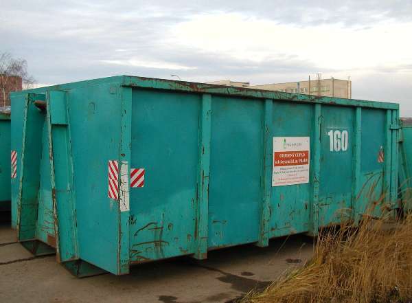 kontejner na velkoobjemový odpad